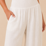 Pantalones Remi de pierna ancha