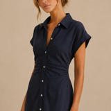 Kaisa | Vestido camisero midi