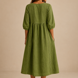 Veera | Vestido midi de lino