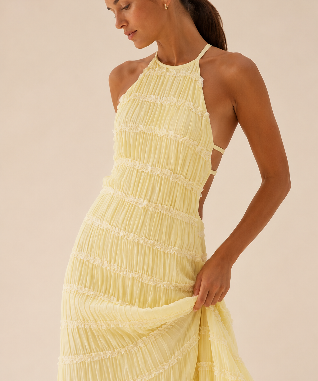 Ángela | Vestido de verano largo