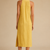 Vestido midi Liinainen con cuello chino