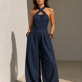 Ariana | Mono elegante con escote cruzado