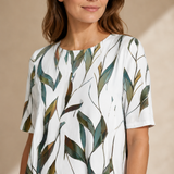 Marina | Vestido midi fluido con estampado floral