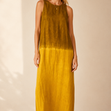 María | Vestido maxi fluido con elegante degradado