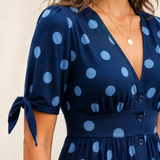 Valentina™ | Vestido de lunares moderno