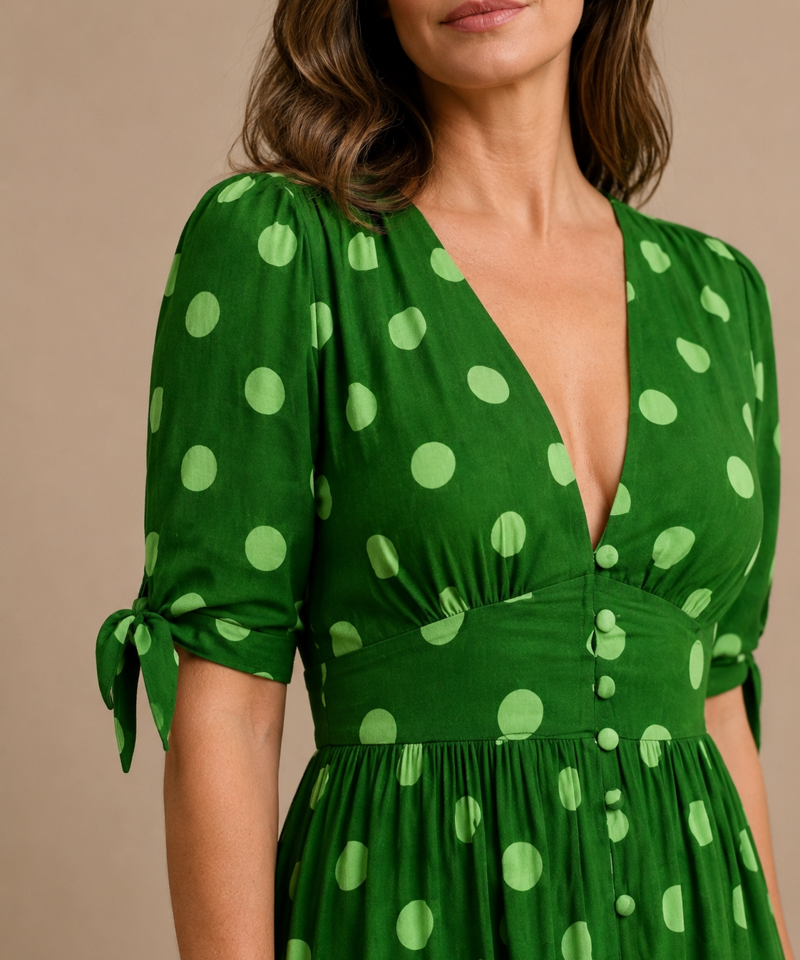 Valentina™ | Vestido de lunares moderno