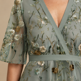 Stella | Vestido maxi con estampado floral
