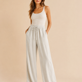 Pantalones de lino relajantes