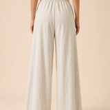 Pantalones de lino relajantes