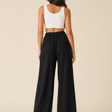 Pantalones de lino relajantes