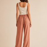 Pantalones de lino relajantes