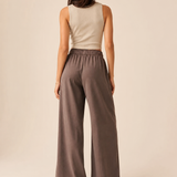 Pantalones de lino relajantes