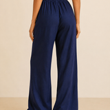 Pantalones de lino relajantes