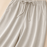 Pantalones de lino relajantes