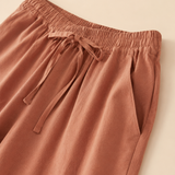 Pantalones de lino relajantes