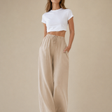 Pantalones de pierna ancha veraniegos
