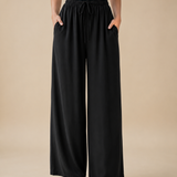 Pantalones de pierna ancha veraniegos