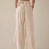 Pantalones de pierna ancha veraniegos
