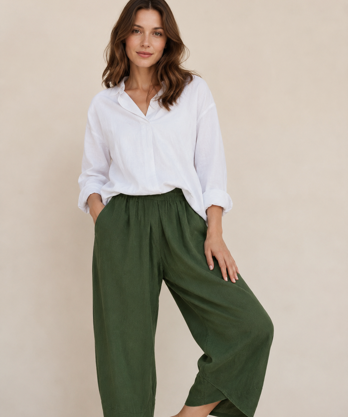 Eletta | Pantalones de pierna ancha