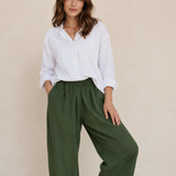 Pantalones de pierna ancha
