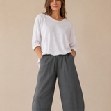 Pantalones de pierna ancha
