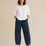 Pantalones de pierna ancha