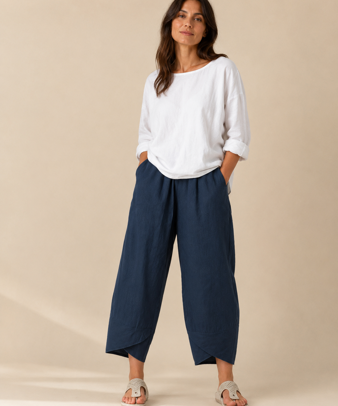 Eletta | Pantalones de pierna ancha