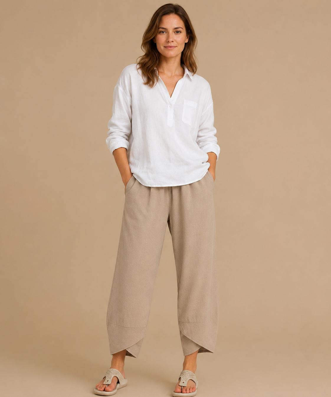 Eletta | Pantalones de pierna ancha