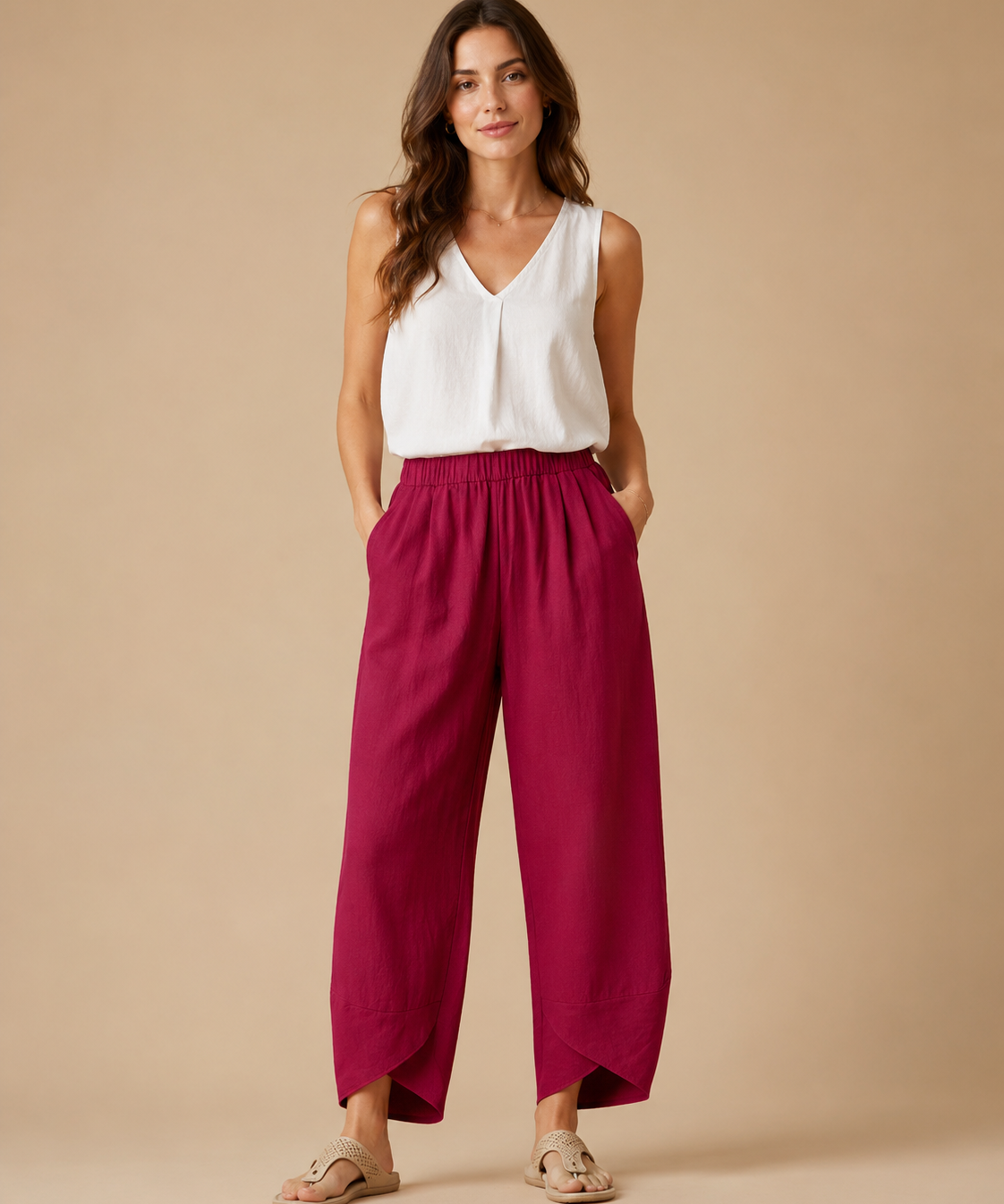 Eletta | Pantalones de pierna ancha