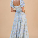 Selja | Vestido de flores con un corte delicado