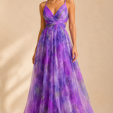 Minea | Vestido largo fluido con tirantes