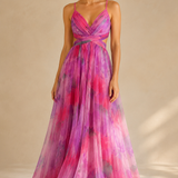 Minea | Vestido largo fluido con tirantes