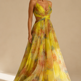Minea | Vestido largo fluido con tirantes