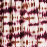 Tania | Vestido midi tie-dye con escote en V