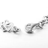 Beatriz | Pulsera de plata con detalles de perro
