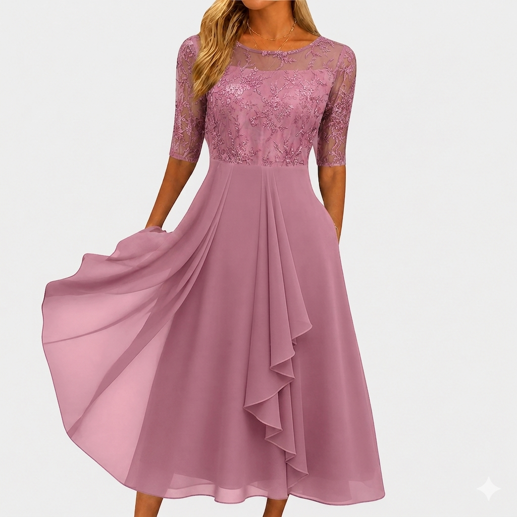 Blanca | Vestido de encaje elegante