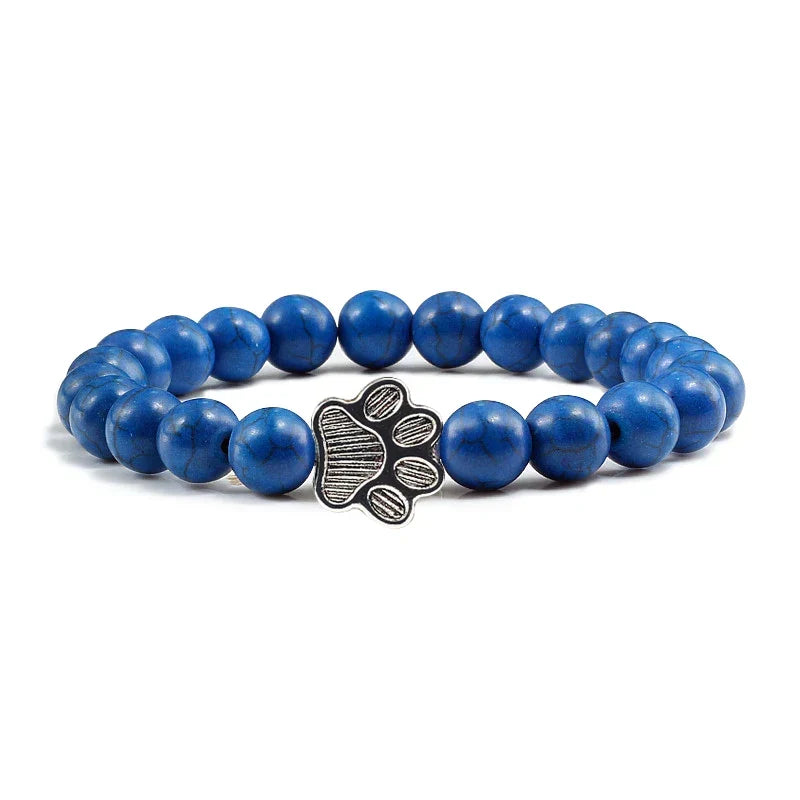Elena | Pulsera de cuentas con encanto de pata