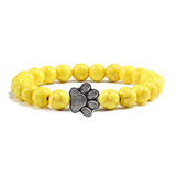 Elena | Pulsera de cuentas con encanto de pata