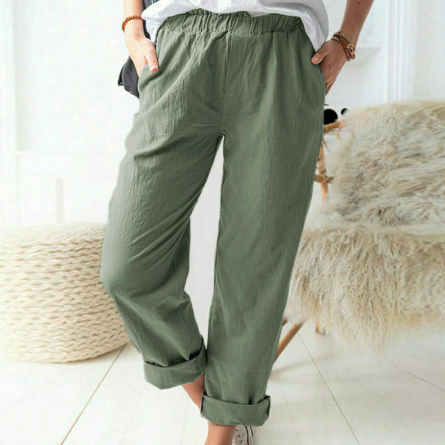 Andrea | Pantalón de estructura suave