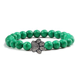 Elena | Pulsera de cuentas con encanto de pata
