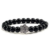 Elena | Pulsera de cuentas con encanto de pata