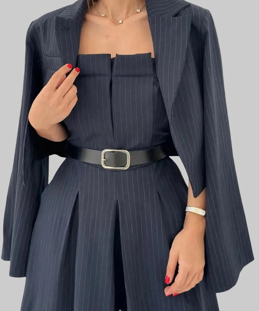 Justyna | Elegante Traje Negro