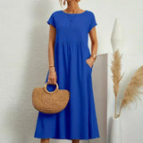 Rosario | Vestido midi con falda acampanada