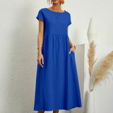 Rosario | Vestido midi con falda acampanada