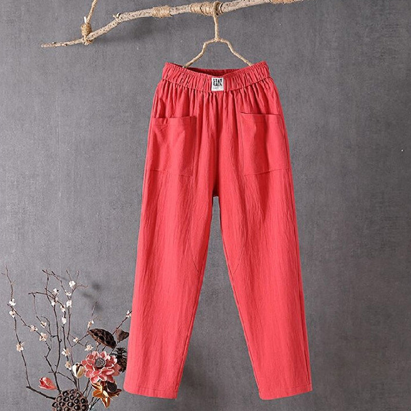 Camila | Pantalón holgado con bolsillos