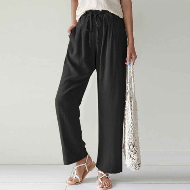 Ximena | Pantalón holgado con cintura ajustable