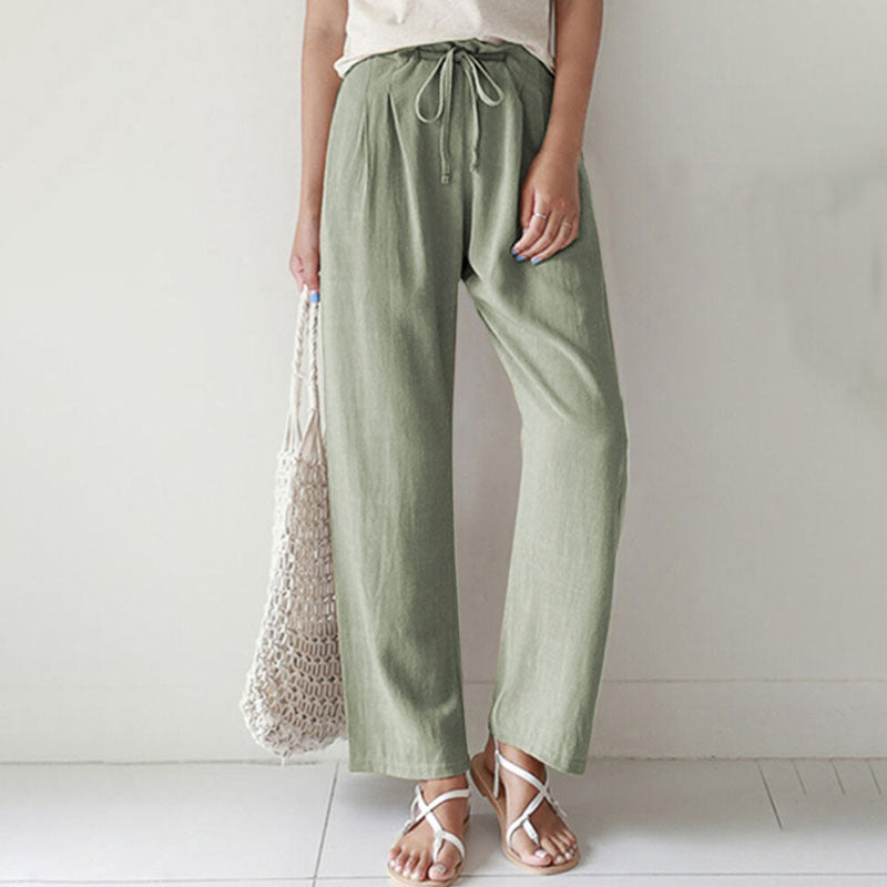 Ximena | Pantalón holgado con cintura ajustable