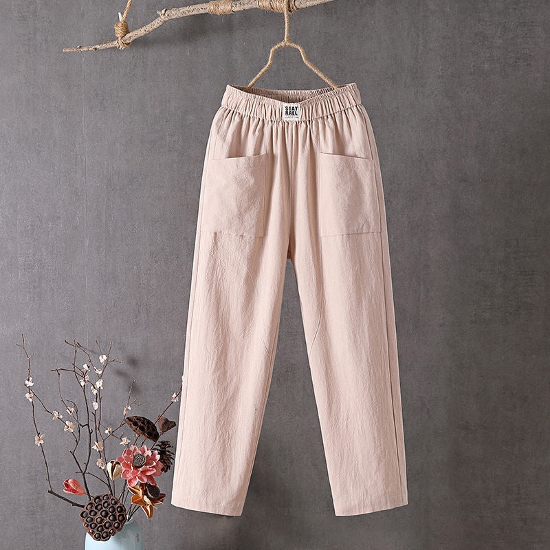 Camila | Pantalón holgado con bolsillos