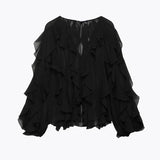 Pilar | Blusa con Volantes