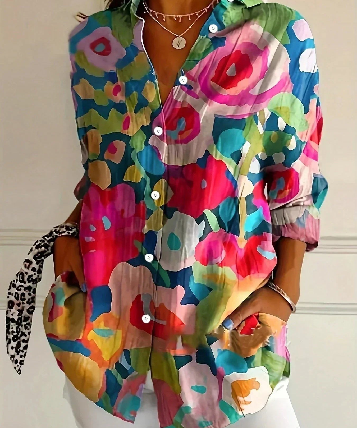 Ewelina | Blusa de diseño colorido